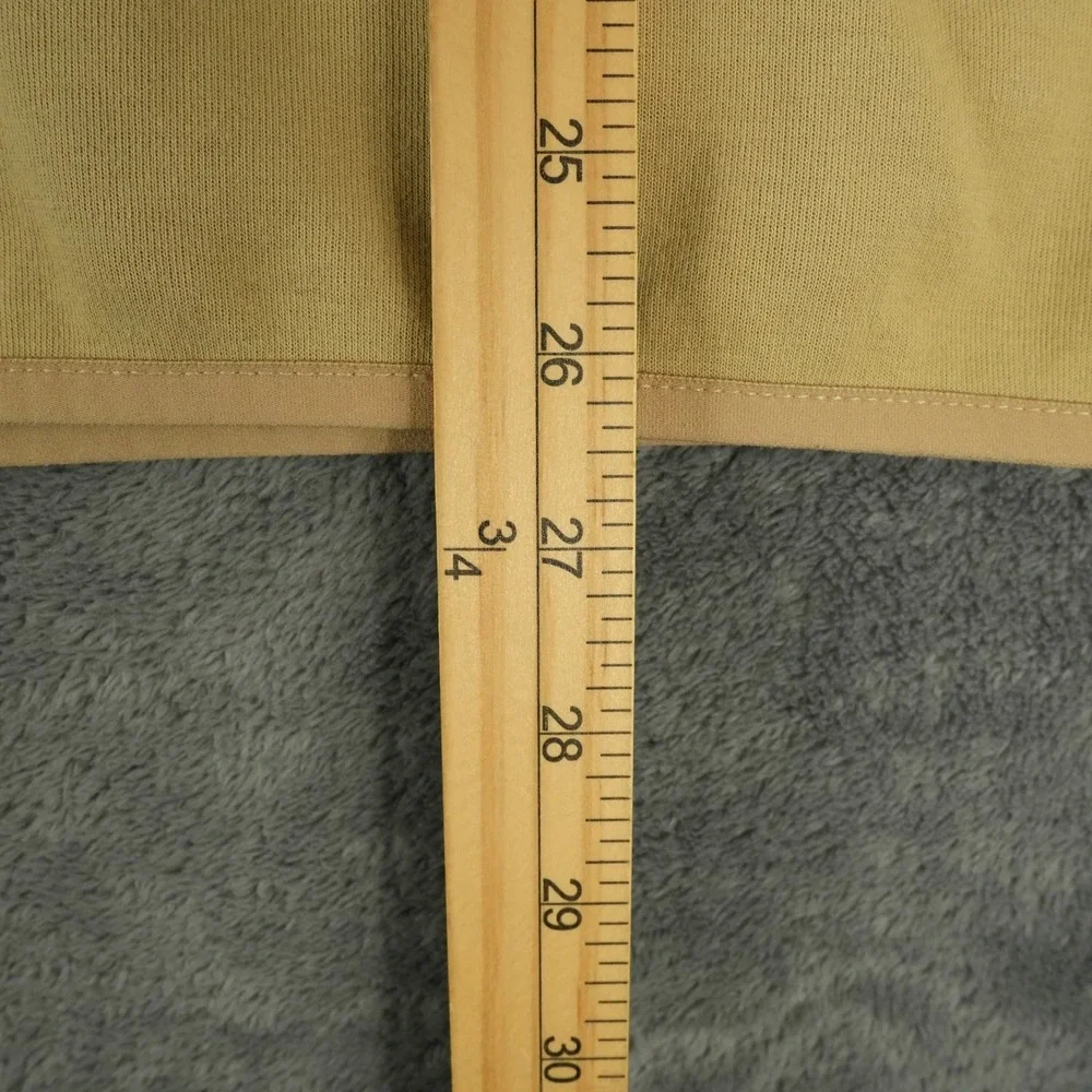 The North Face Sweatshirt Mens L Black Tan Colorblock Pocket A7UQU